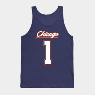 Justin Fields Chicago Bears Jersey Shirt Tank Top